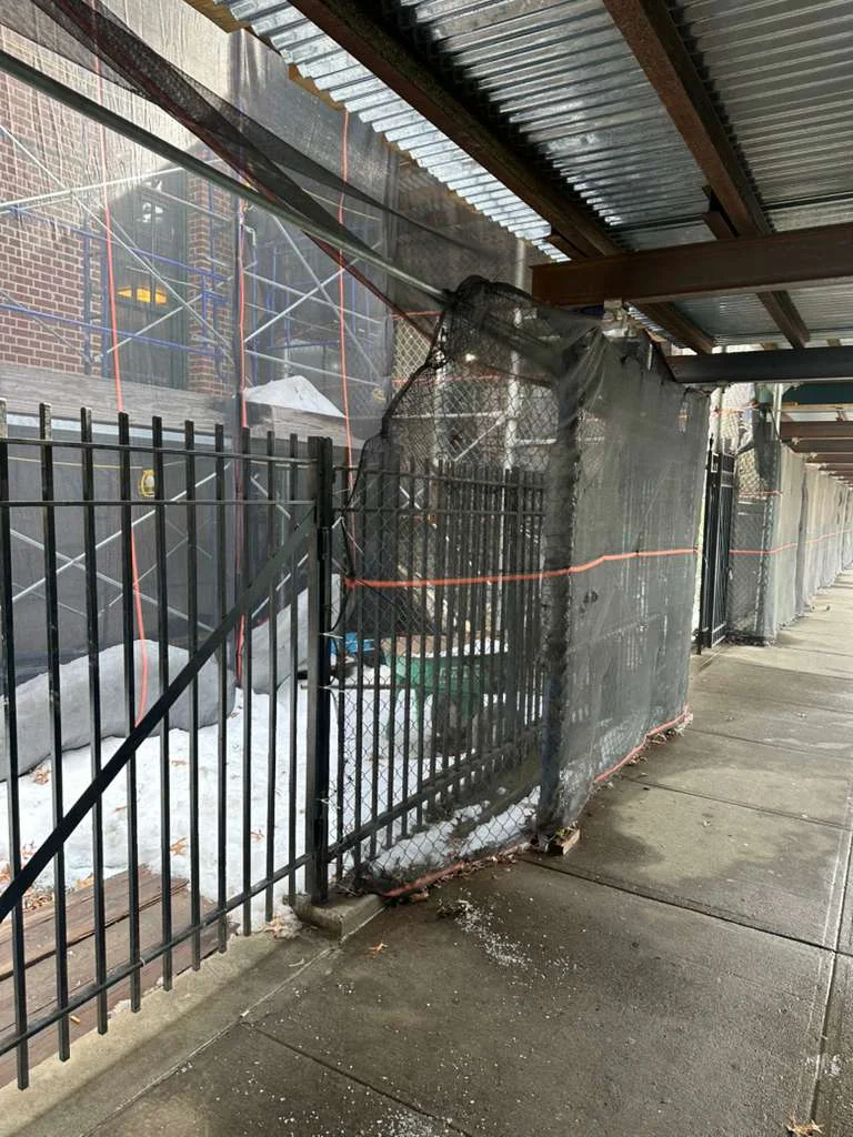 sidewalk shed and scaffolding queens ny 5